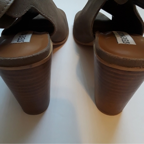 Steve Madden Catlyna peeptoe suede heels Size 9.5 - Picture 4 of 8
